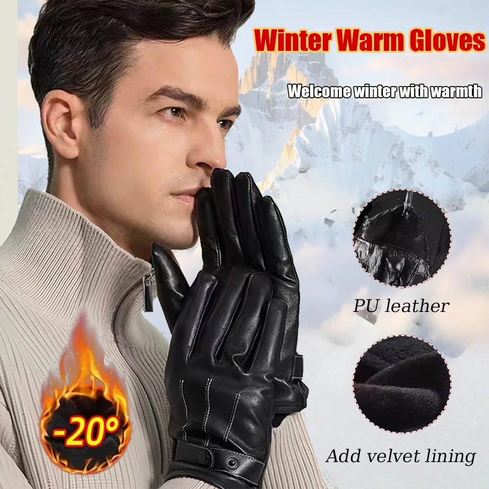 Ski Glove Waterproof - Winter Warm Full Fingers Waterproof Windproof