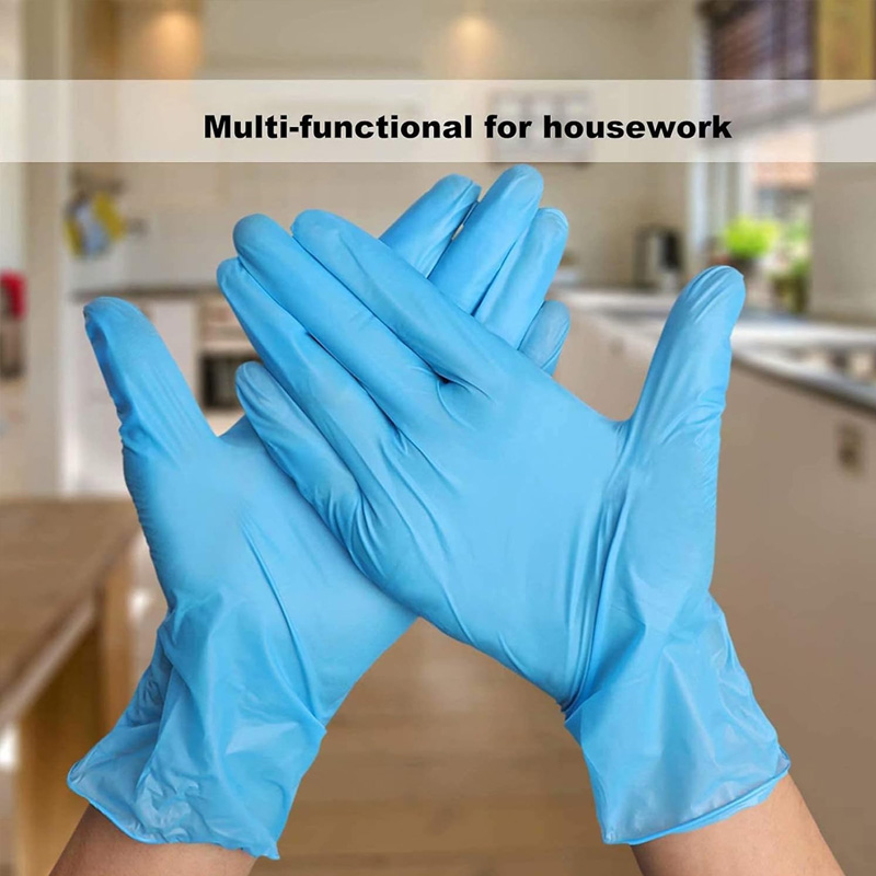 Rubber Glove Cleaning - 100 PCS Nitrile Kitchen Gloves, Size