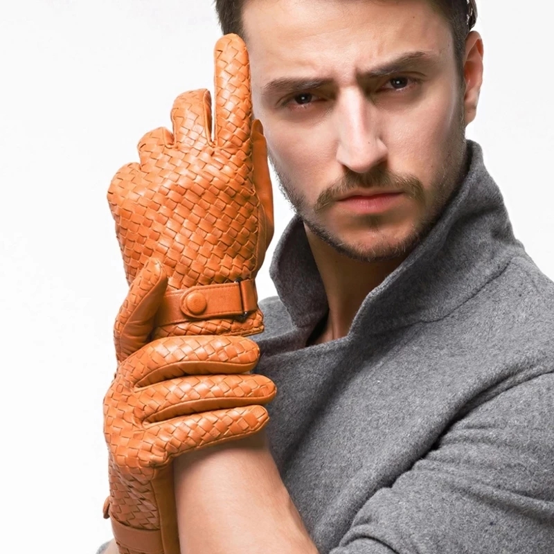 Leather Driving Glove - 2022 New Mens Gloves High Quality