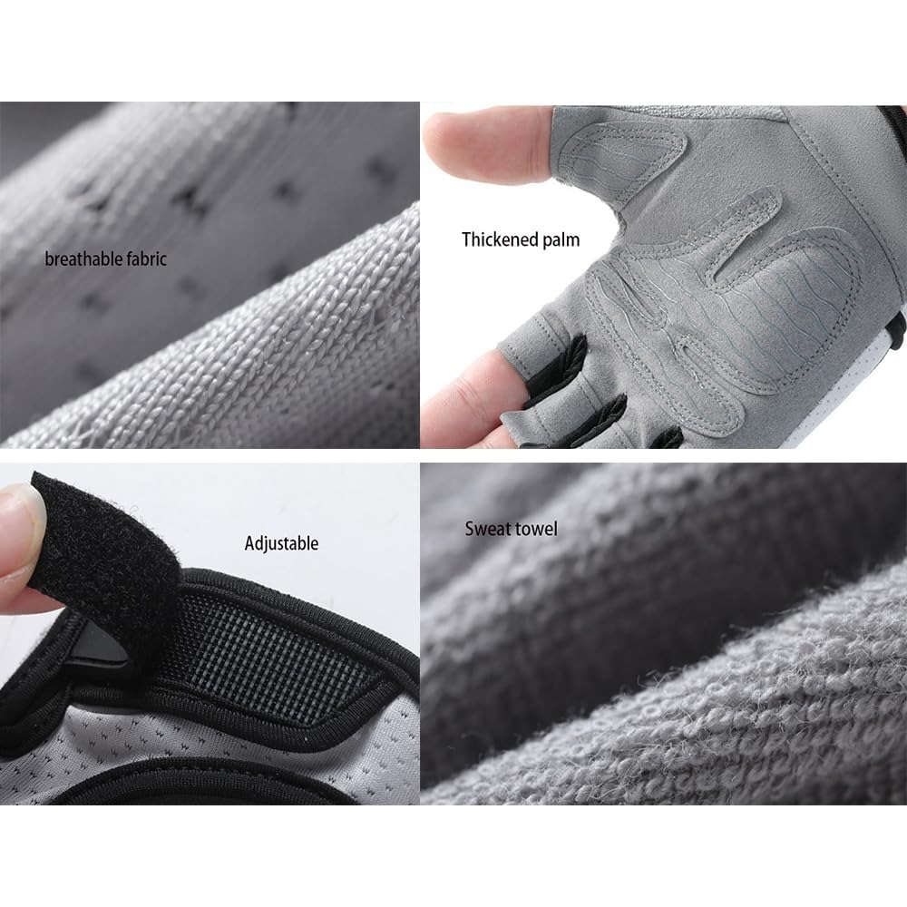 Fingerless Workout Gloves for  - Workout Glove Gym review and price