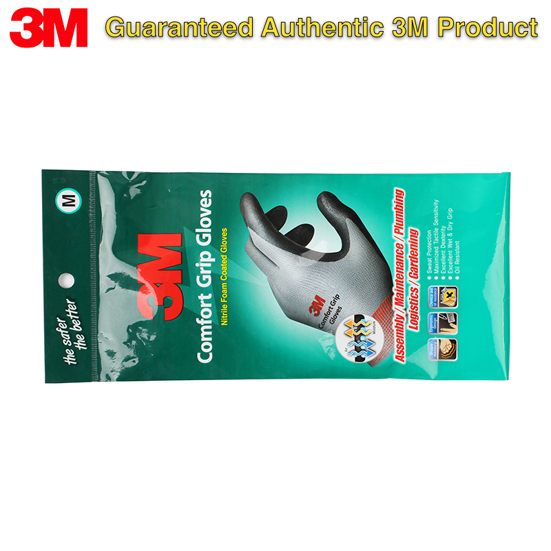 3M Work Gloves Comfort Grip We - Nitrile Mechanic Glove review and price