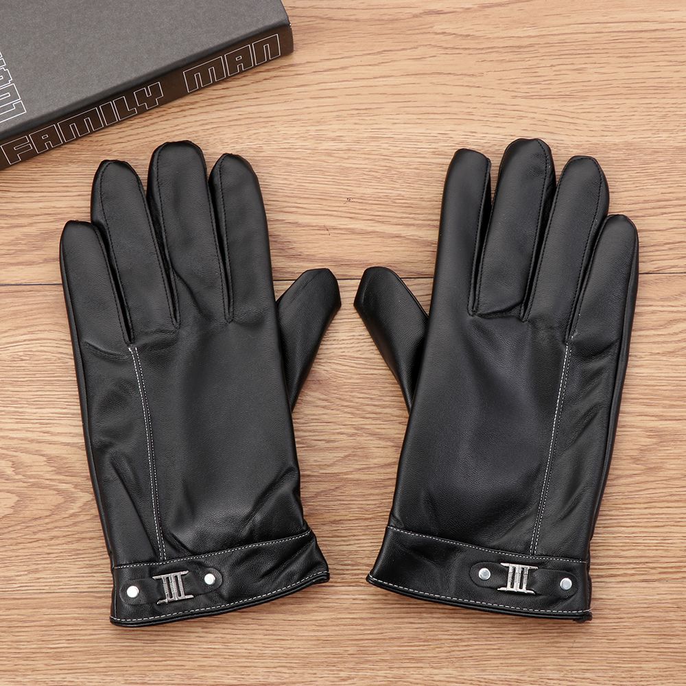 Men's Fleece Thermal Leather G - Leather Driving Glove review and price