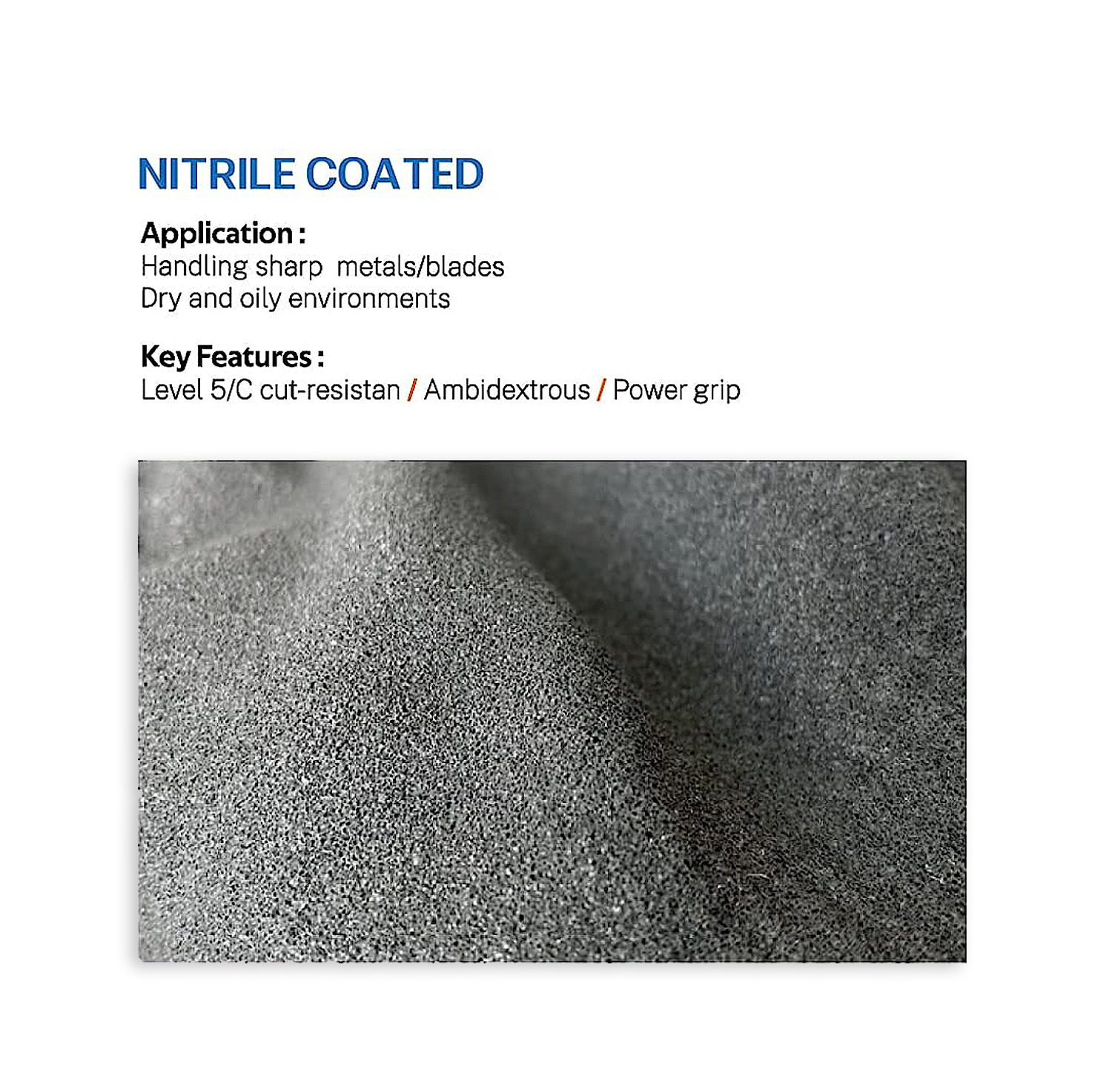 1/3Pair, Level 5Cut-Resistant  - Nitrile Mechanic Glove review and price
