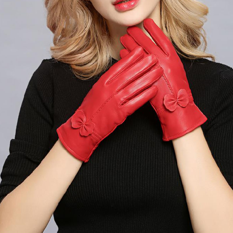 Women Genuine Leather Winter W - Wool Glove Lined review and price