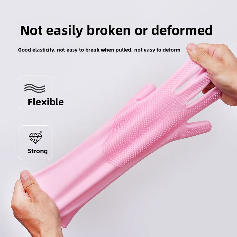 Silicone Dishwashing Gloves, M - Dish Glove Rubber review and price