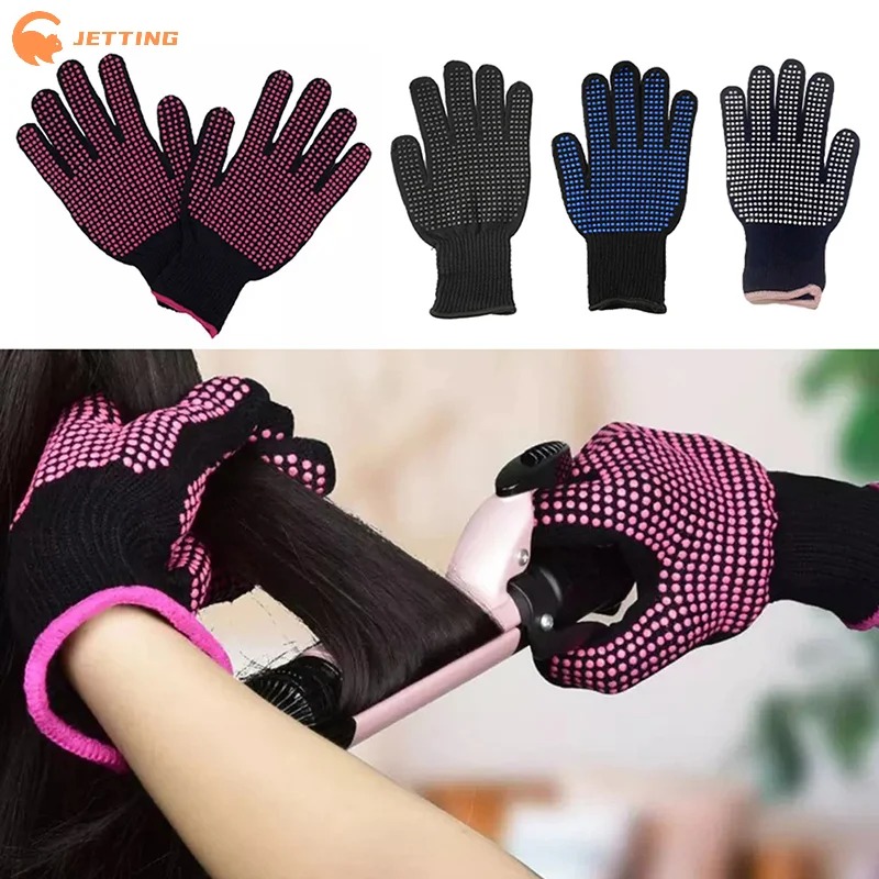 1Pcs Hair Salon Styling Gloves - Heat Resistant Glove review and price