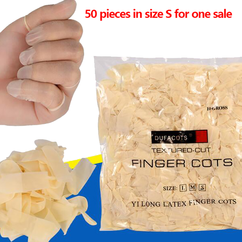 50pcs/pack Disposable Latex Fi - Latex Disposable Glove review and price
