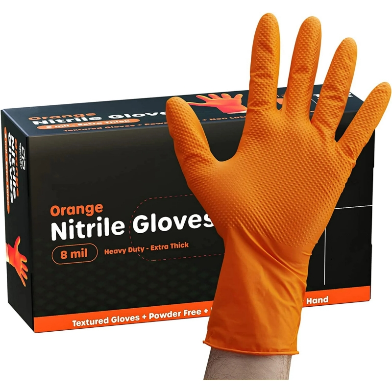 8mil Nitrile Gloves Thick 30/5 - Nitrile Mechanic Glove review and price