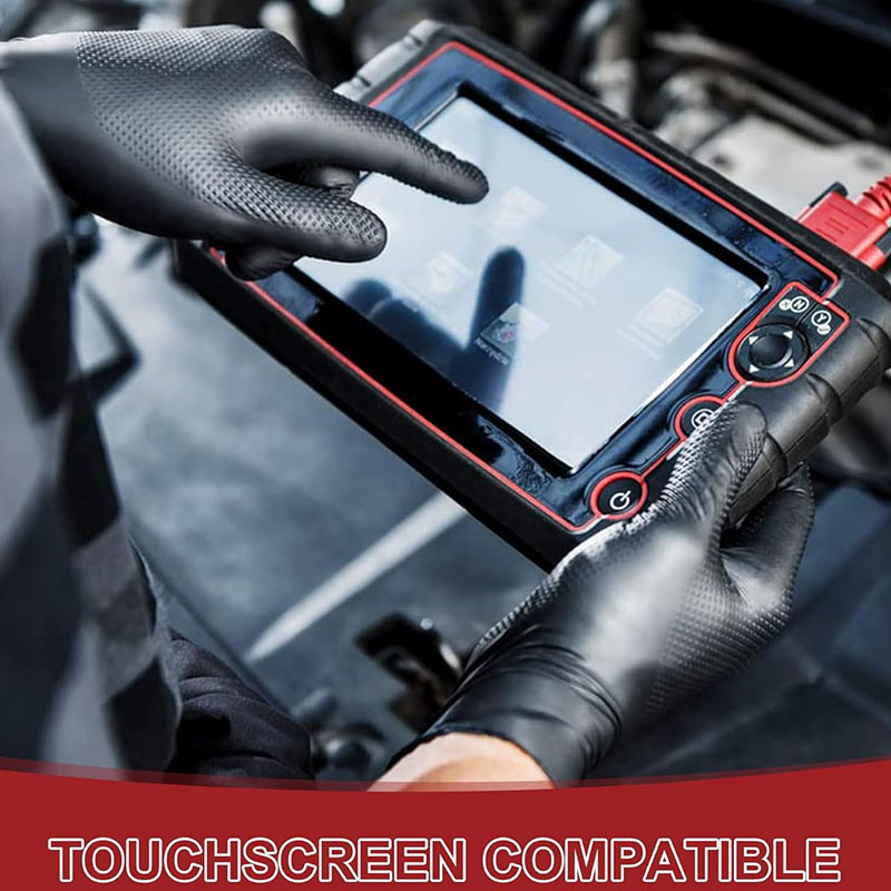 Extra Thick 8 Mil  Heavy Duty  - Nitrile Mechanic Glove review and price