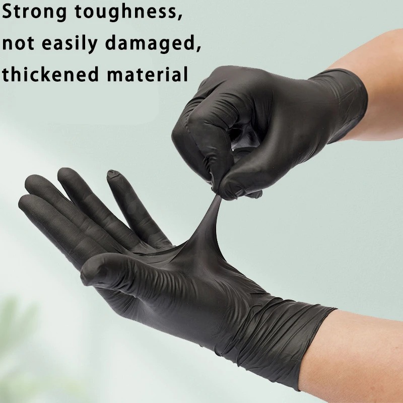 Black Disposable Nitrile Glove - Nitrile Mechanic Glove review and price