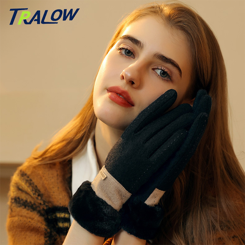 TRALOW Women's Winter Knit Tou - Wool Glove Lined review and price