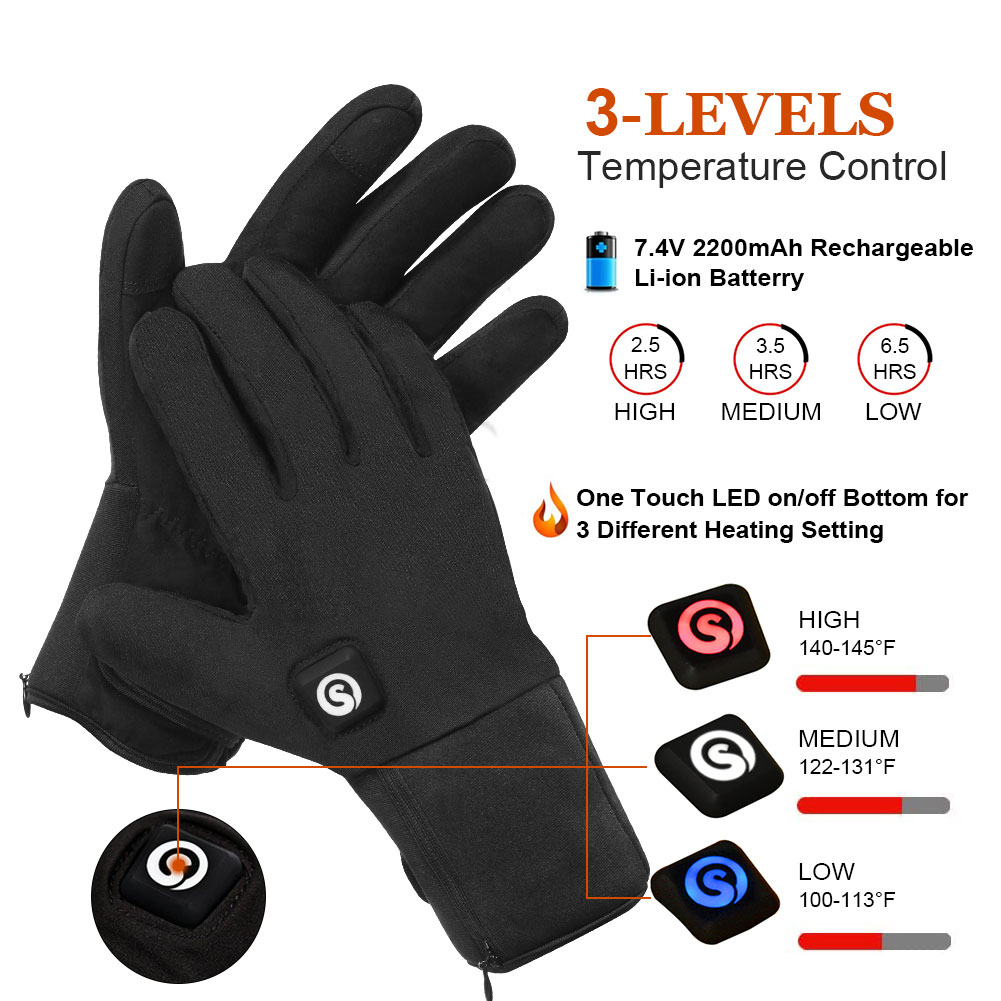 Winter Electric Heated Gloves  - Heat Resistant Glove review and price