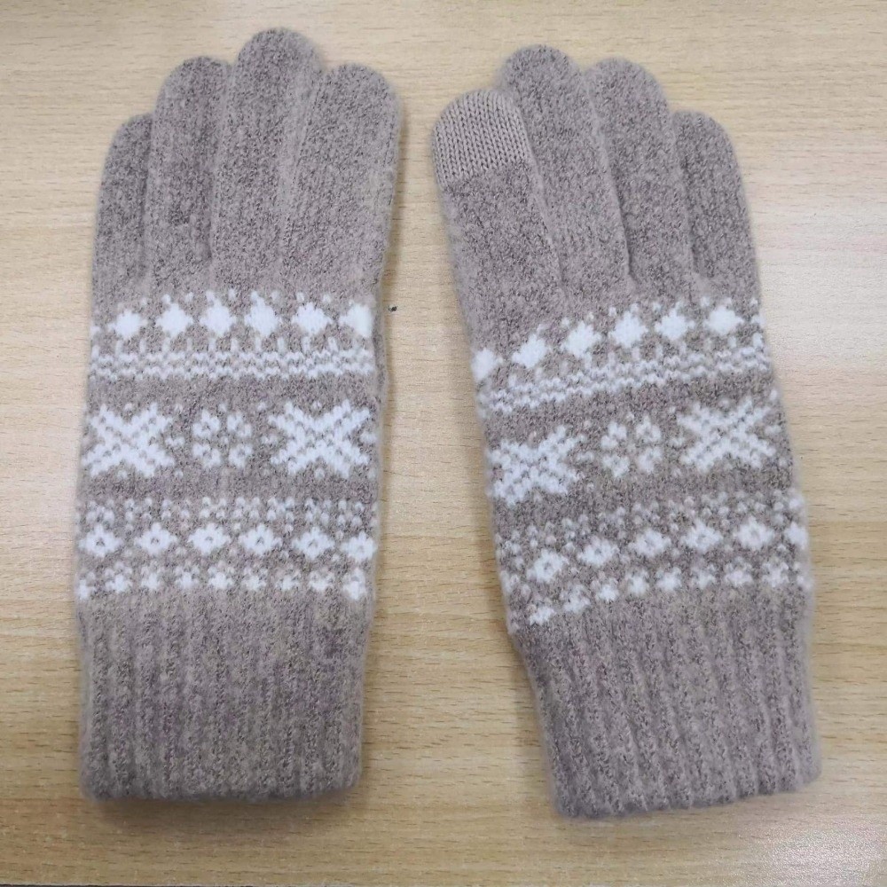Touch Screen‌ Full Finger Knit - Winter Glove Insulated review and price