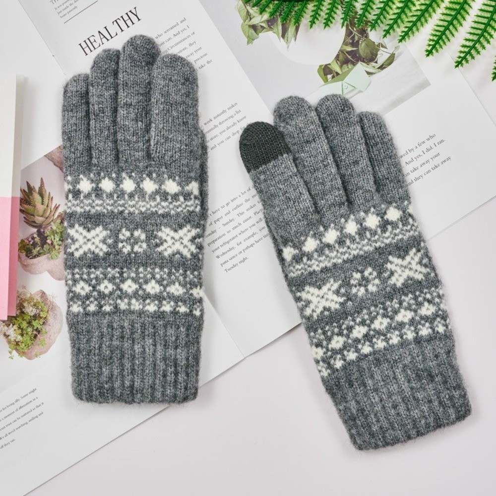 Touch Screen‌ Full Finger Knit - Winter Glove Insulated review and price
