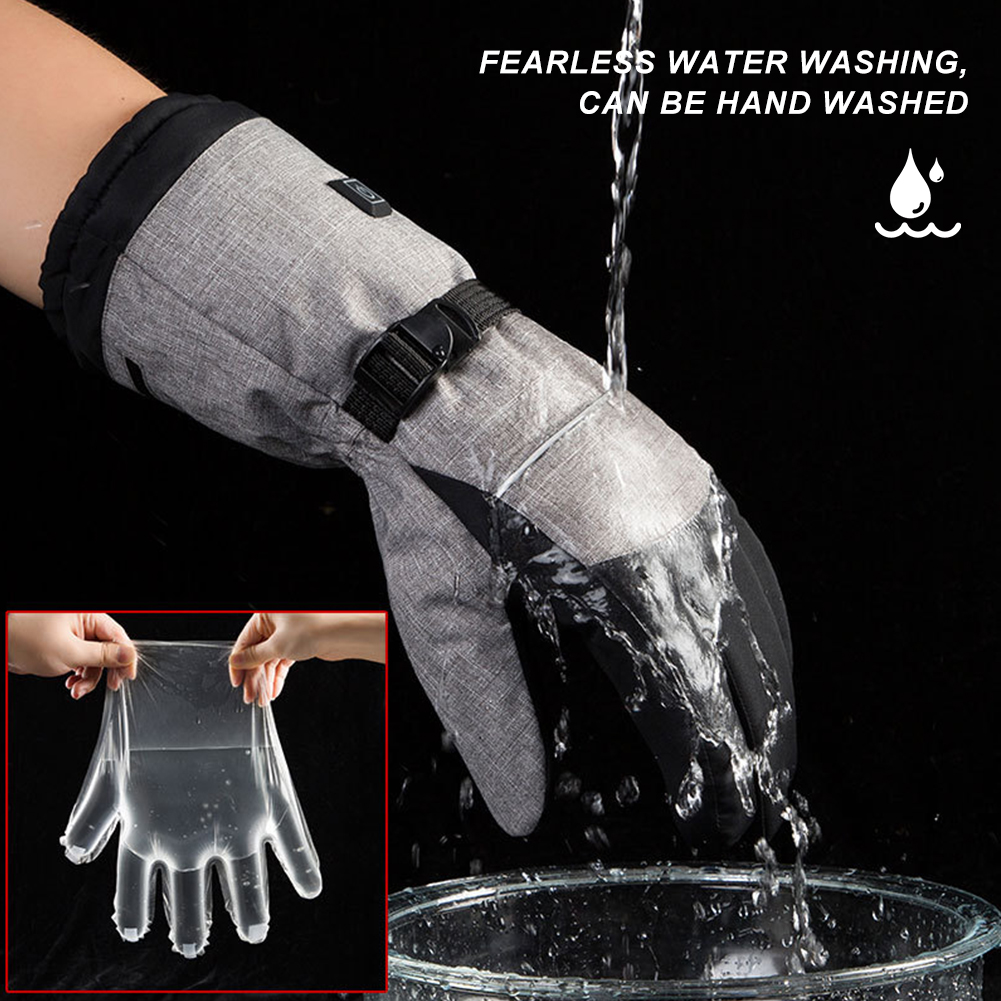 Electric Heated Gloves Men Wom - Ski Glove Waterproof review and price