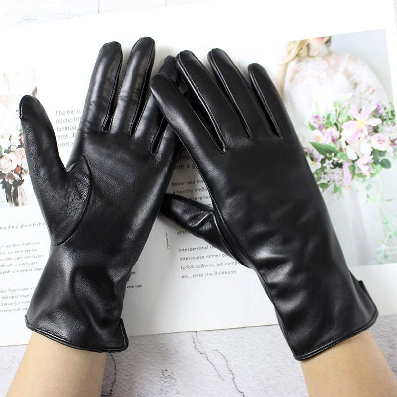 Women's Color Sheepskin Leathe - Leather Driving Glove review and price