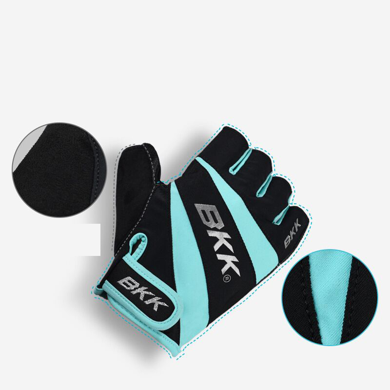 1 Pair BKK Fishing Gloves Half - Cycling Glove Padded review and price