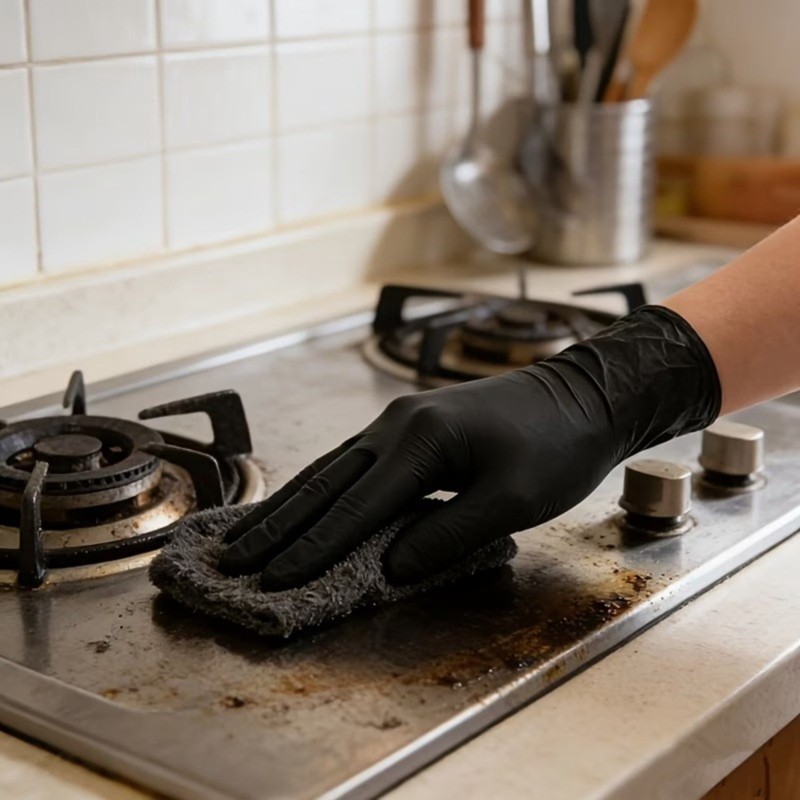 50PCS Food Grade Disposable Ni - Nitrile Mechanic Glove review and price