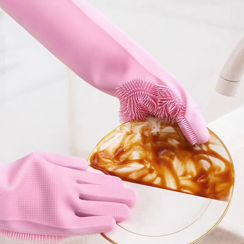 Dishwashing Cleaning Gloves Ma - Dish Glove Rubber review and price