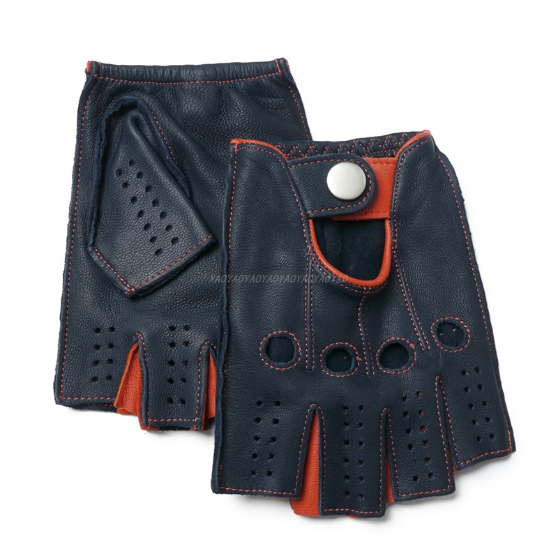 High Quality 2026 New Half Fai - Leather Driving Glove review and price