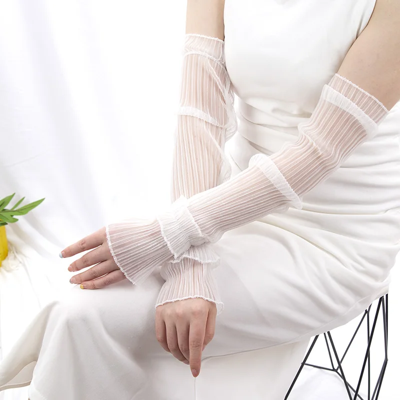Summer Long Fingerless Gloves  - Fingerless Glove Knit review and price